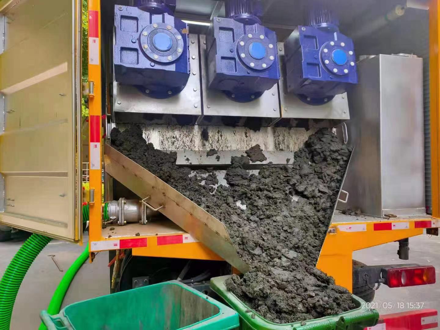 福田化粪池清掏城市维护站-泥浆净化干湿分离处理